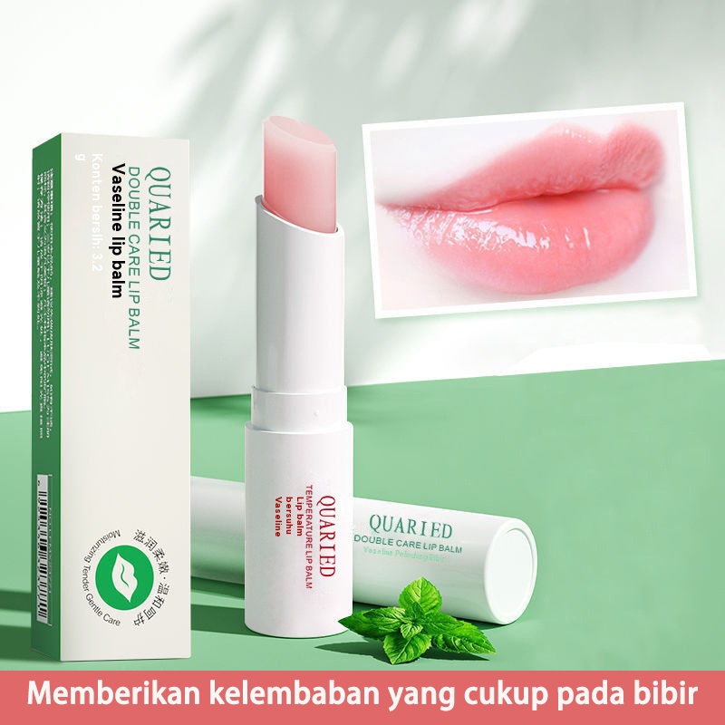 [COD] Pelembap bibir Vaseline, perawatan bibir, pelembab bibir, anti-kering/penghilang sel kulit mat
