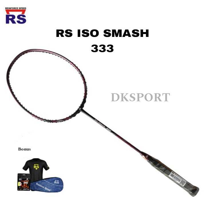 RAKET RS ISO SMASH 333 | RAKET BADMINTON | RAKET BULUTANGKIS RS ORIGINAL