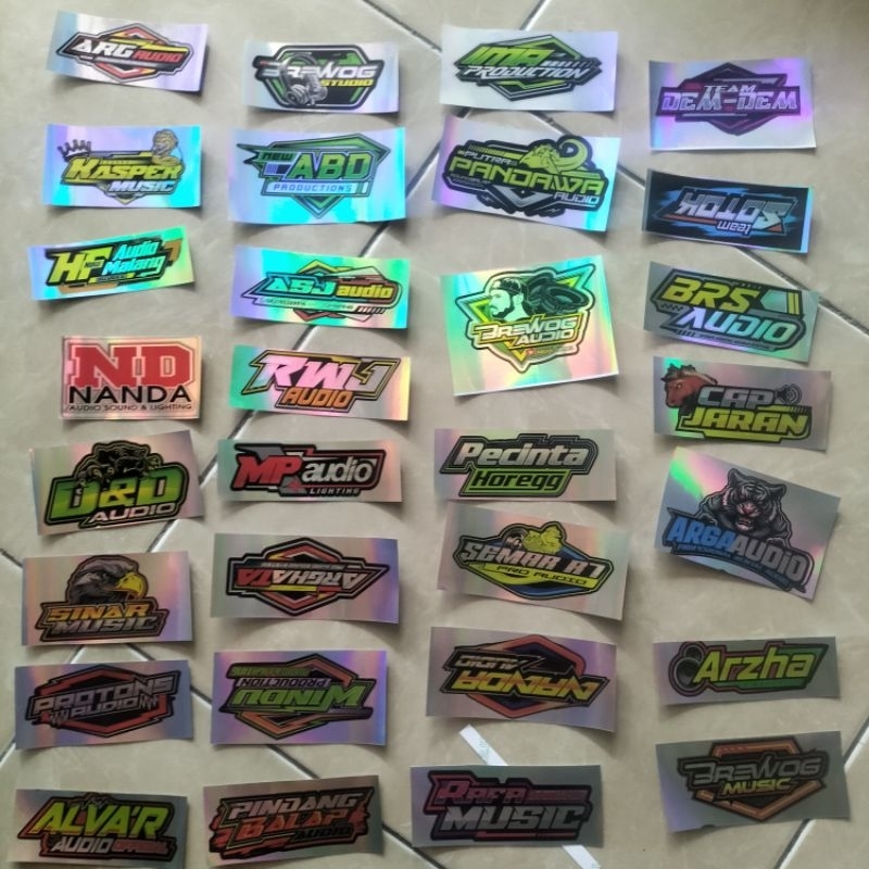 

STIKER SOUND | STIKER HOLOGRAM JUMBO | STIKER ARG AUDIO DAN SOUND LAINYA