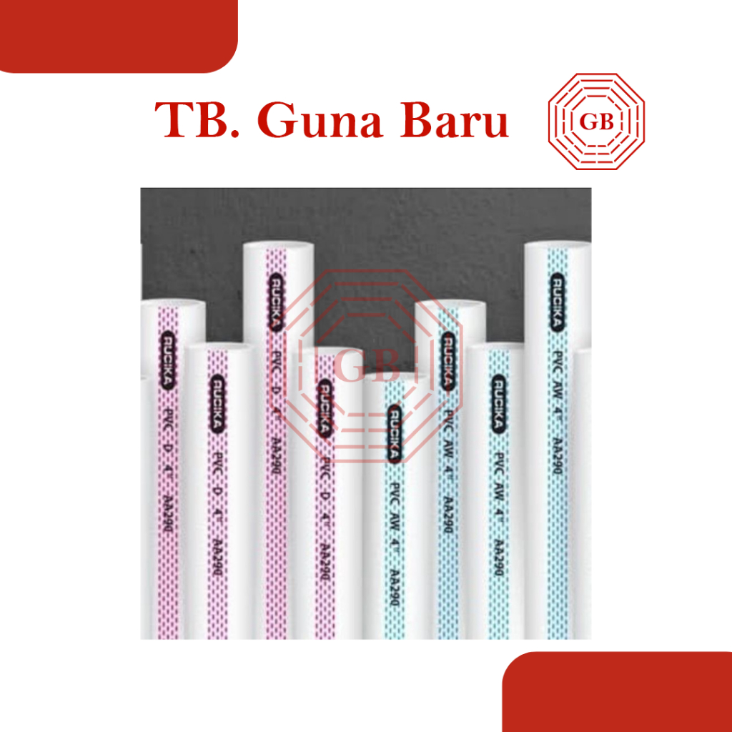 Pipa Rucika D 1/2 Inch Batangan Meteran