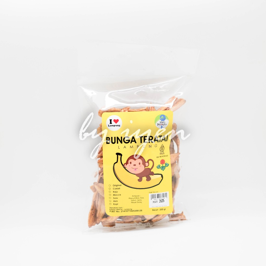 

KERIPIK PISANG AMBON BUNGA TERATAI