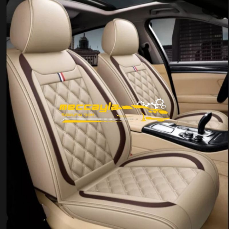 Sarung Jok Mobil APV Arena GA GL GX SGX Luxury Full Set Bahan Premium Ferrari