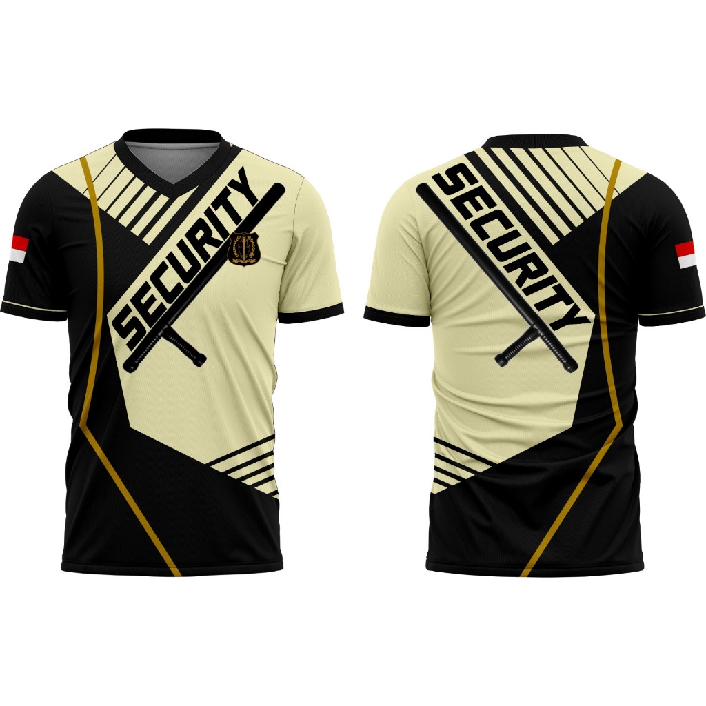 KAOS JERSEY SECURITY TERBARU / JERSEY SECURITY / KAOS SATPAM / JERSEY SATPAM FULLPRINT