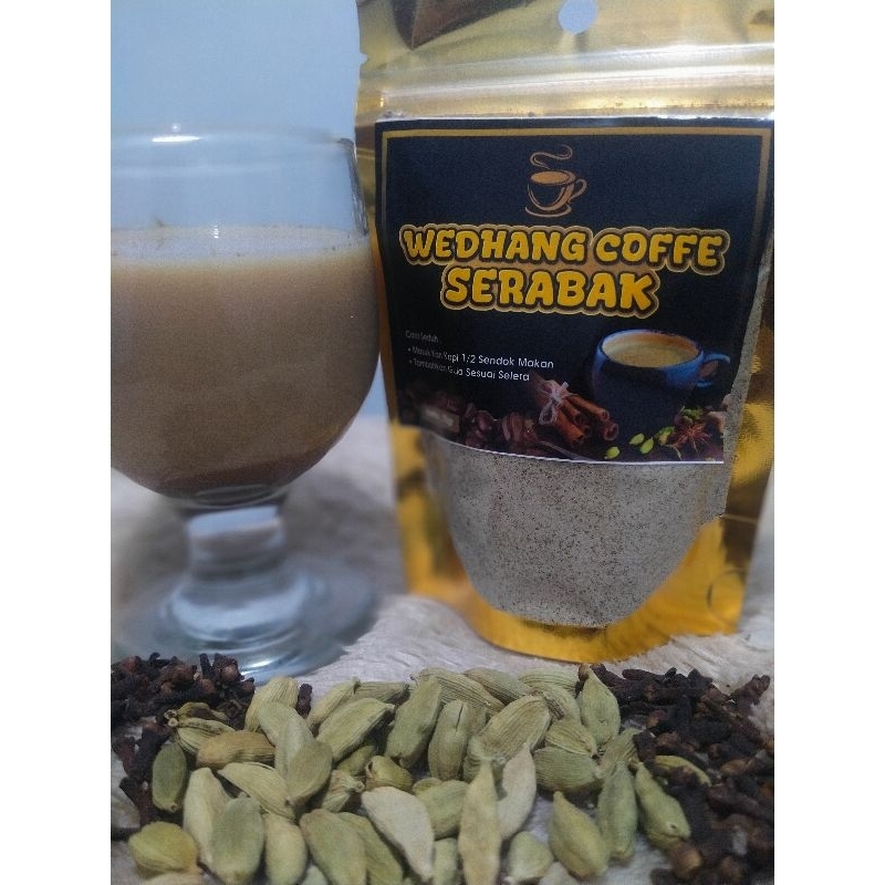 

wedhang coffe serabak kopi susu rempah