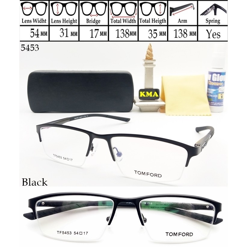 kacamata sport minus frame kacamata pria premium kacamata Half Frame