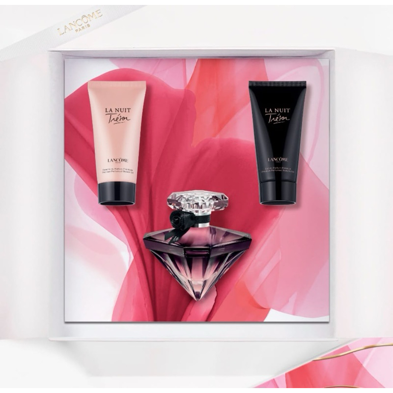 Lancome La Nuit Tresor L'eau De Parfum Holiday Gift Set  - La Nuit Tresor 50 ml - Body Lotion 50ml -