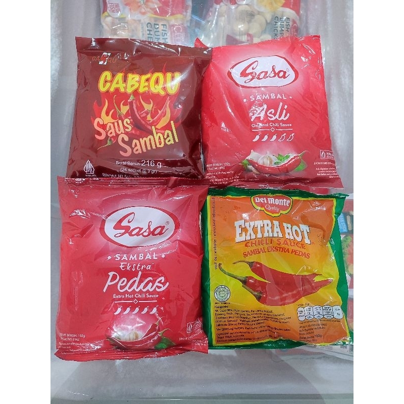 

Saus Sachet Delmonte | Sasa | Cabequ