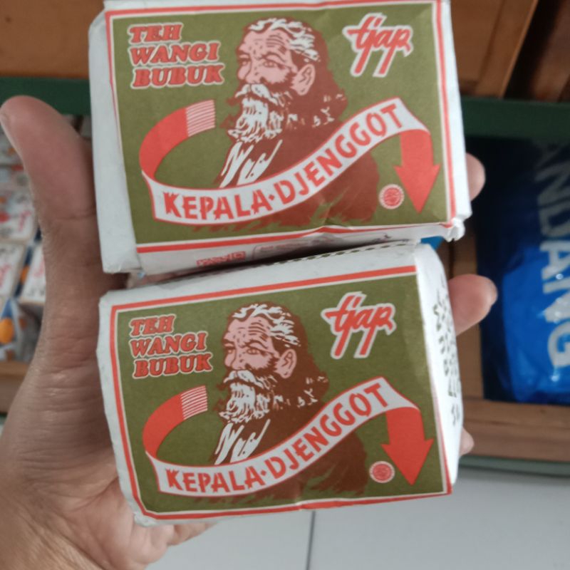 

Teh Tjap Kepala Djenggot || Teh Wangi Bubuk 40g