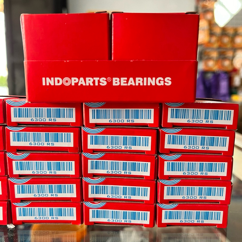 Bearing 6300RS 1biji / pcs Indopart Laher Roda Original Murah