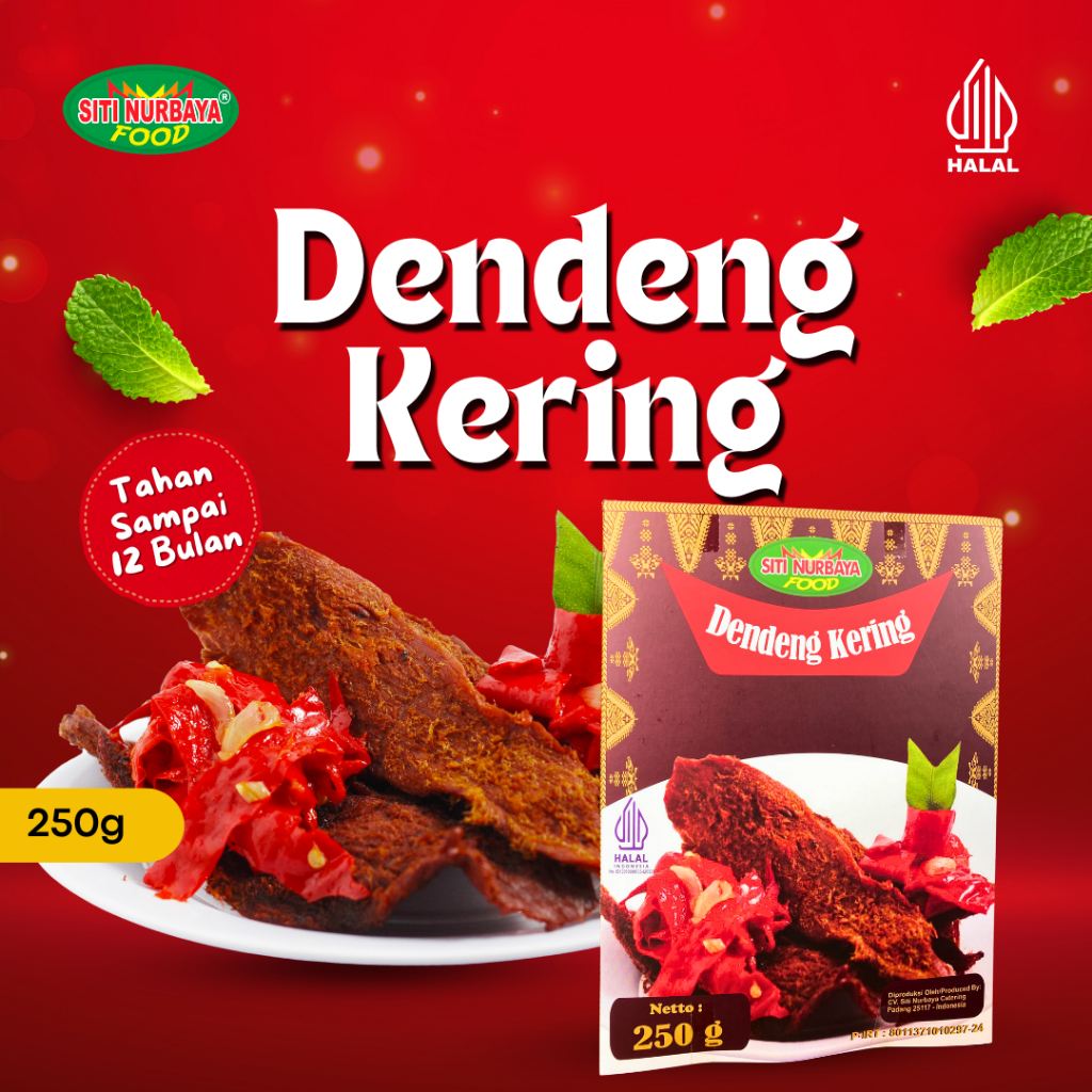 

Dendeng Kering Siti Nurbaya Food Berat 250 gram