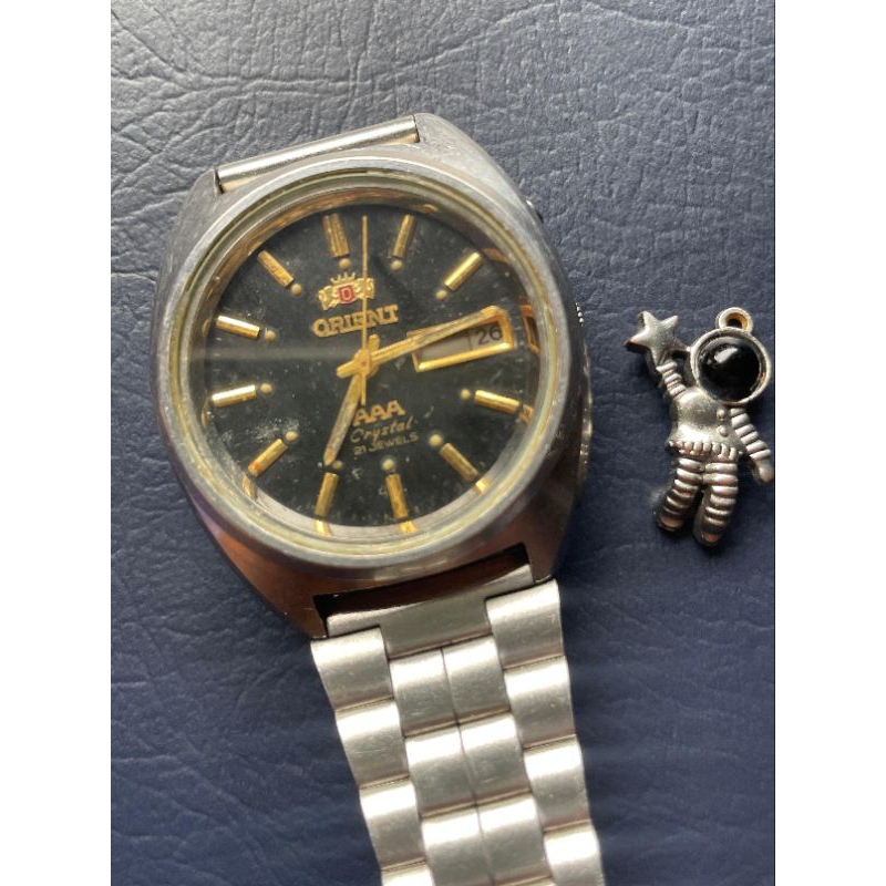 Jam tangan vintage Orient AAA Crystal Automatic Original