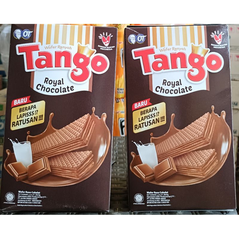 

Wafer Rasa Cokelat Tango Royal Chocolate