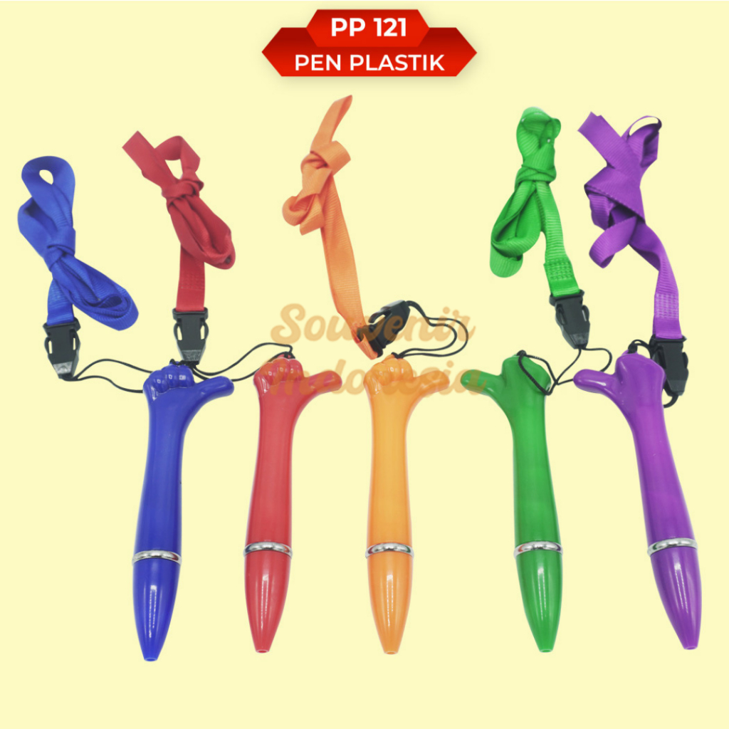 

Pulpen Touch Screen Souvenir Custom Pen Plastik Logo Brand PP 121