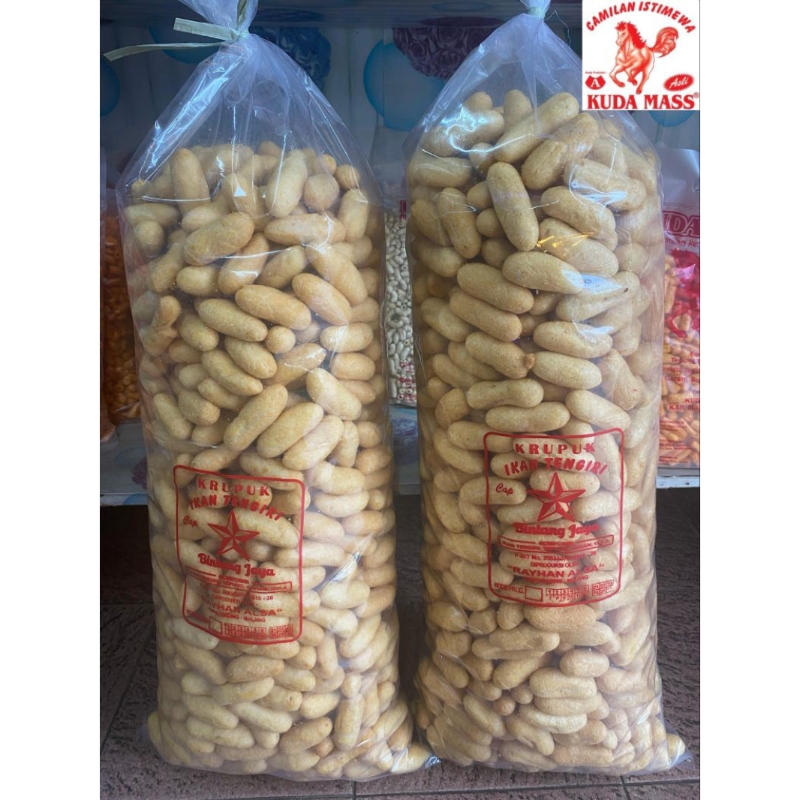 

KERUPUK IKAN TENGIRI 2,5 KG ASLI PRODUK UD. MAS A MALANG