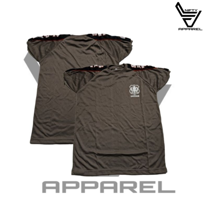 KAOS OBLONG SATPAM VAVING COKLAT OBLONG SATPAM VAVING CREAM TERBARU OBLONG SATPAM KOMBINASI COKLAT O