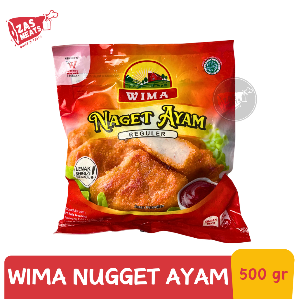 

WIMA NUGGET AYAM 500GR | Java Wima Chicken Naget 500 gram | Naget Ekonomis