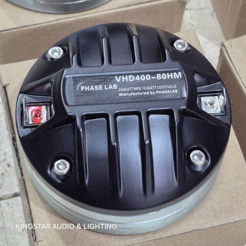 Tweeter Phase Lab VHD400-8OHM Original VHD 400 80 HM PhaseLab 350 Watt Driver High