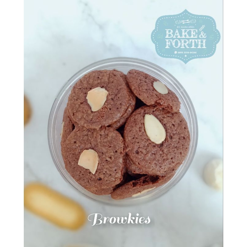 

BAKE&FORTH Kue Browkies brownies cookies