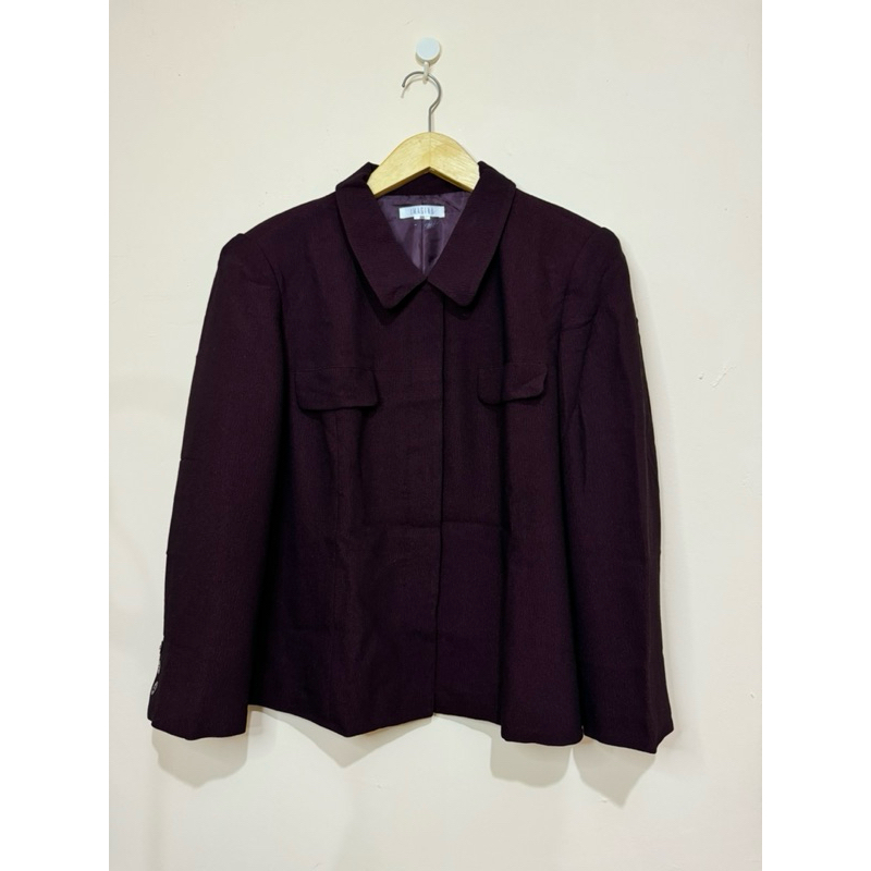 Preloved/Thrift Blazer Merah Maroon/Merah anggur Korean Style
