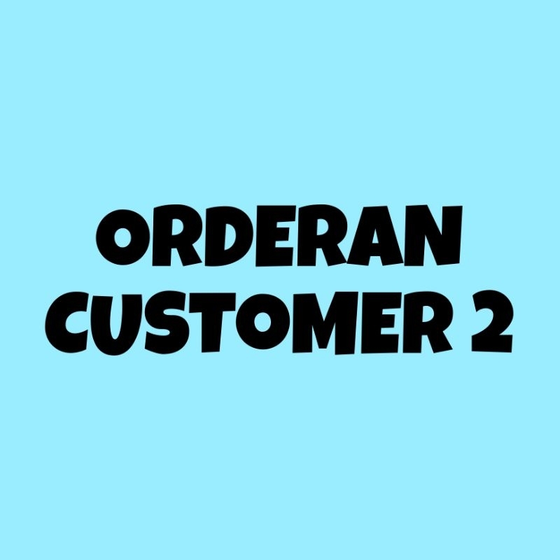 

orderan customer