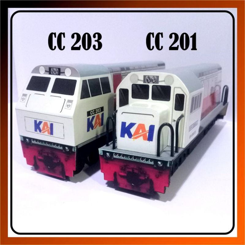 Mainan kereta api CC201/CC203