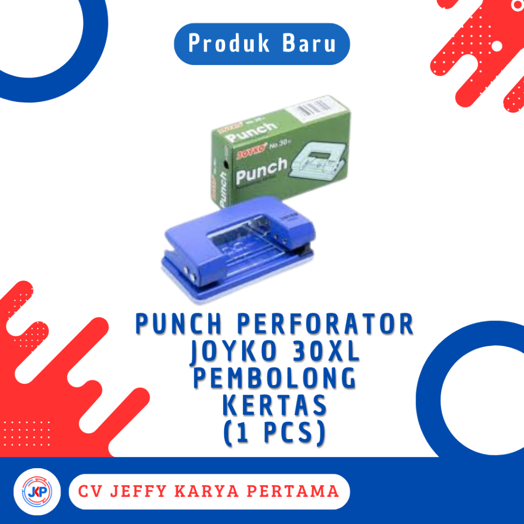 

Punch Perforator Joyko 30xXL Pembolong Kertas (1 Pcs)