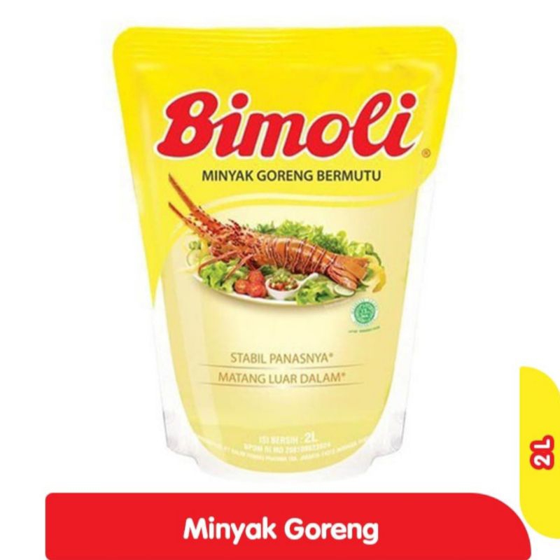 

BIMOLI dan spesial minyak goreng isi ulang 2L