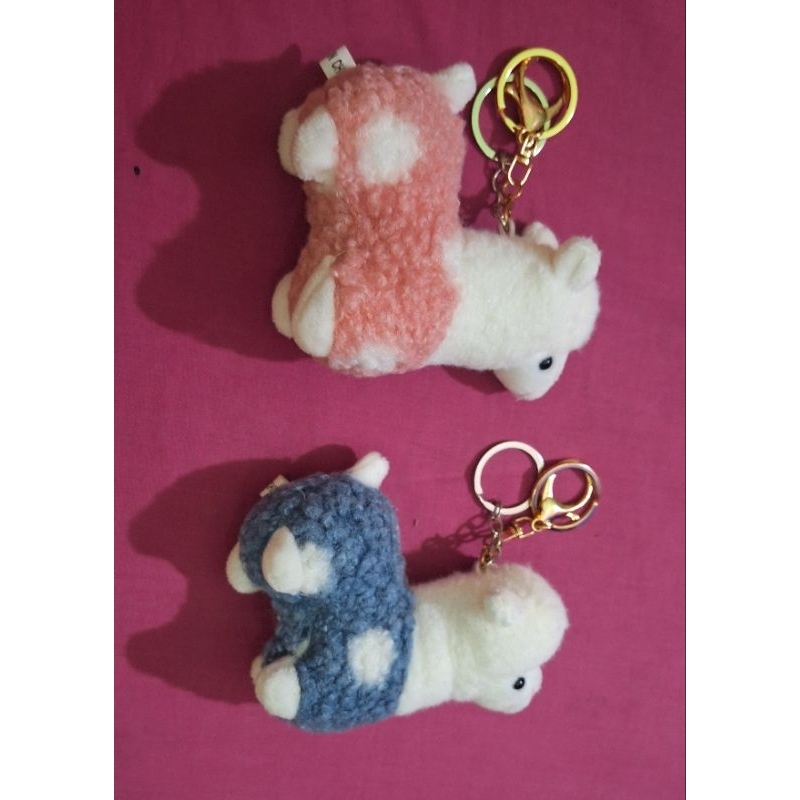 Doll keychain keyring alpaca