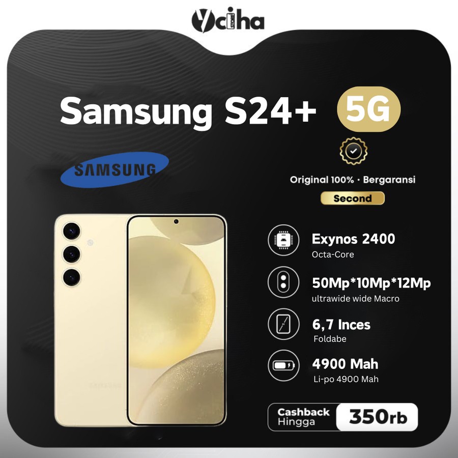 Samsung S24 Plus Second Resmi Sein