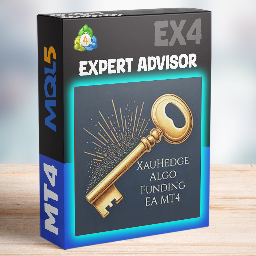 EA XAU Hedge Algo Funding MT4 Robot Trading Otomatis Expert Advisor Profit Konsisten Profitable