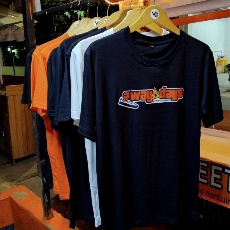 virus oren tshirt Kaos Awaydays Casual