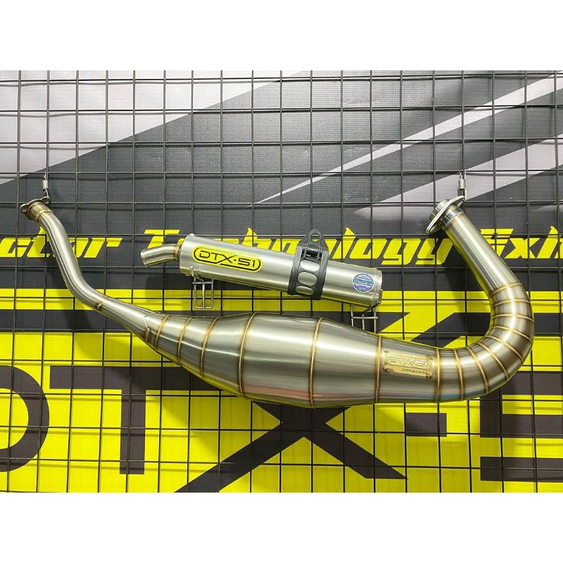 Knalpot Ninja R SS RR stainless full cacing X Almu TSC DTX-51 Original