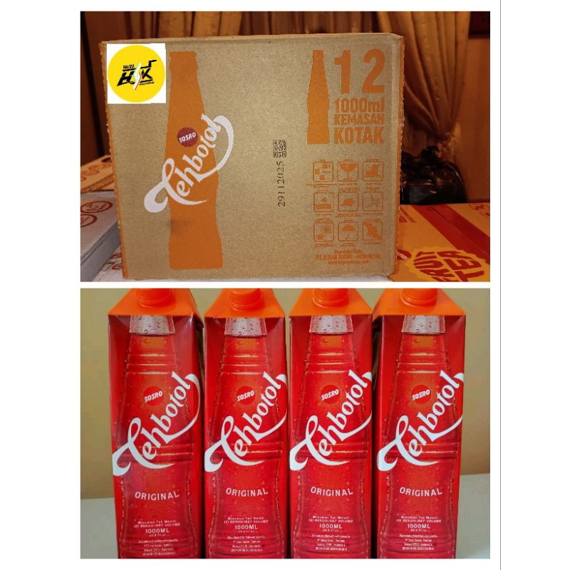 

TEH BOTOL SOSRO KOTAK ISI 1 LITER (1 KOTAK ISI 12 PCS)