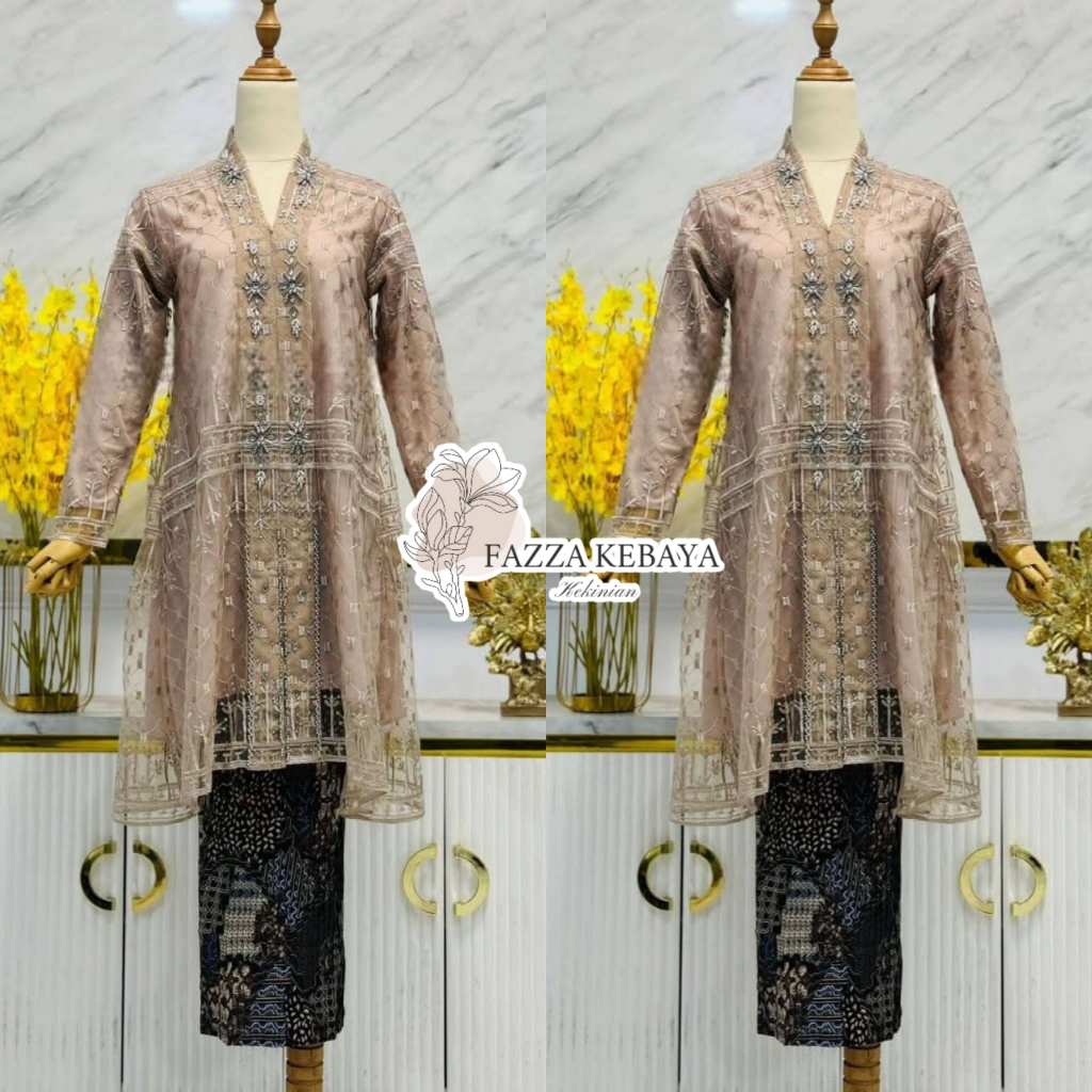FZ - TUNIK KARTINI PAYET || TUNIK KEBAYA KARTINI || KEBAYA MODERN