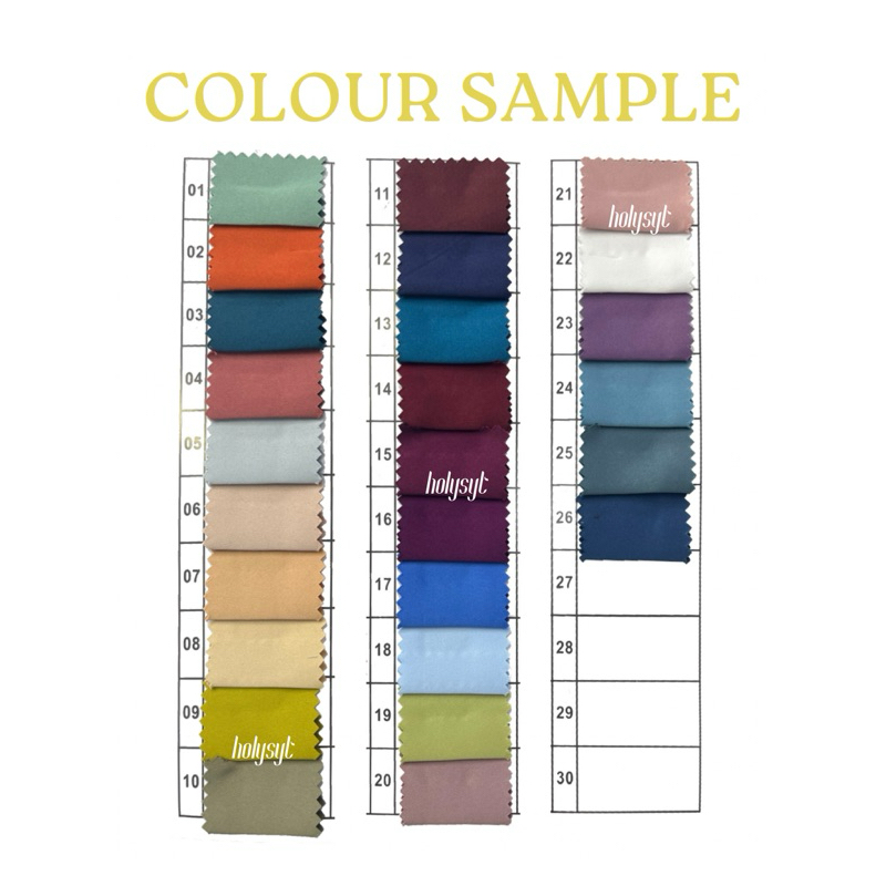 Kain Roberto Cavalli Premium Grade A+ High Quality Bahan Seragam / Bridesmaid