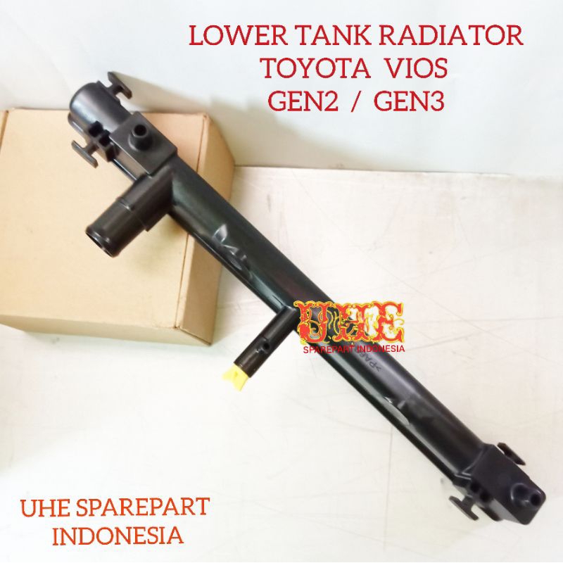 Lower tank Toyota Vios Gen2 Gen3 Radiator tutup bawah