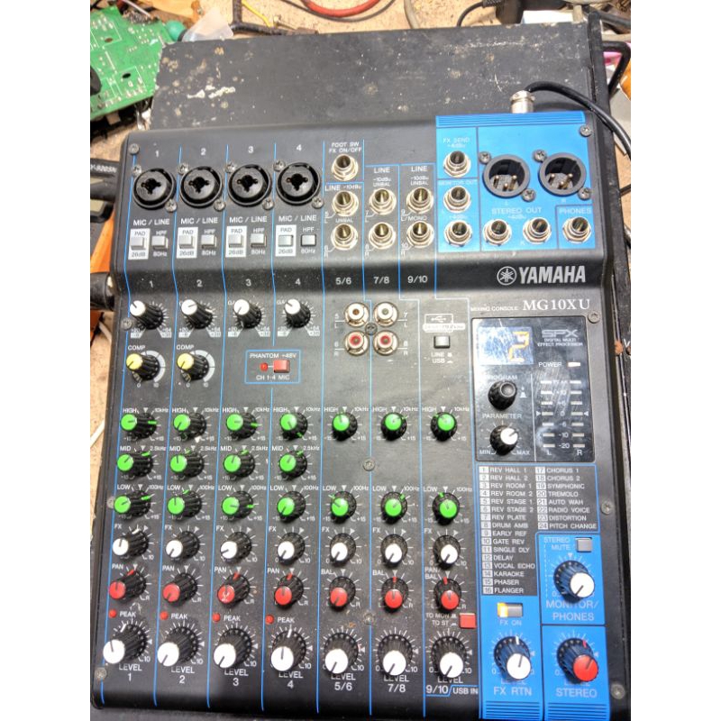 mixer Yamaha MG10XU original Made in Malaysia