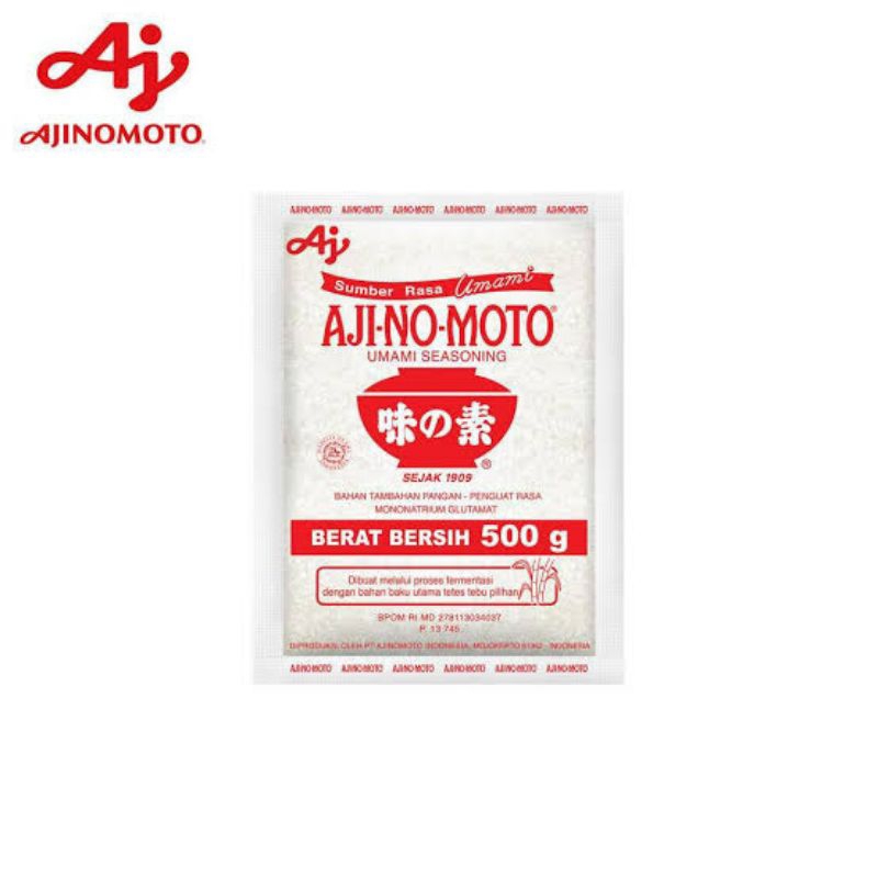 

Ajinomoto Penyedap Rasa Kemasan 500 gram