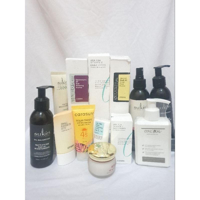 preloved skincare cosrx sukin, dll. keterangan baca deskripsi