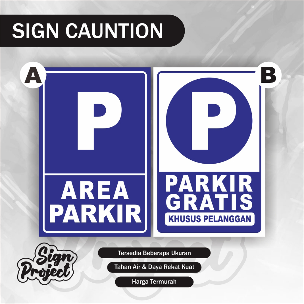 

Stiker Area Parkir / Stiker Parkir Gratis Khusus Pelanngan / Stiker Area Parking / Stiker Parkir SAFETYSIGN K3 - PARKIR GRATIS