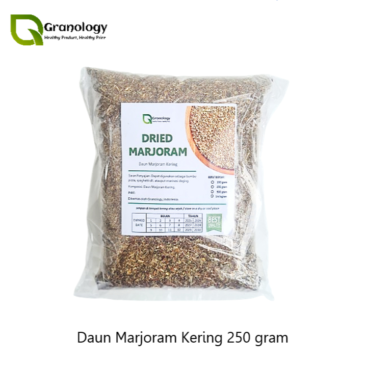 

Marjoram Kering / Dried Marjoram Leaves (250 gram) by Granology