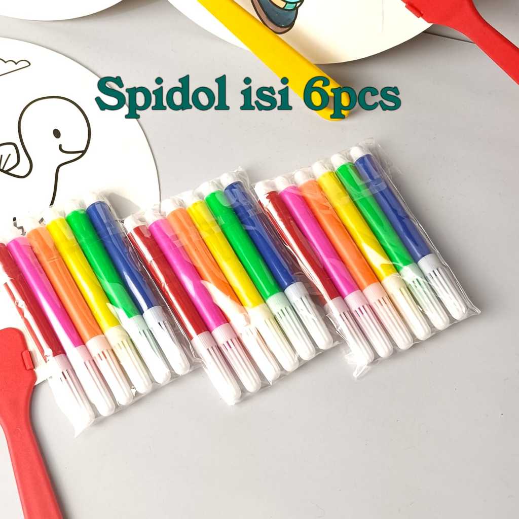 

SPIDOL MEWARNAI 6 DAN 12 WARNA