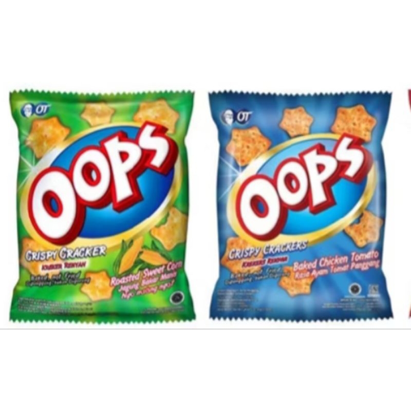 

OOPS crispy crackers 40gr