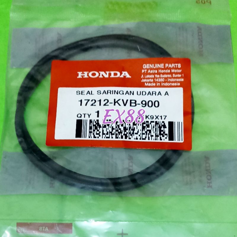 KARET SEAL SARINGAN / FILTER UDARA VARIO KARBU 110 ORIGINAL ASLI 17212-KVB-900
