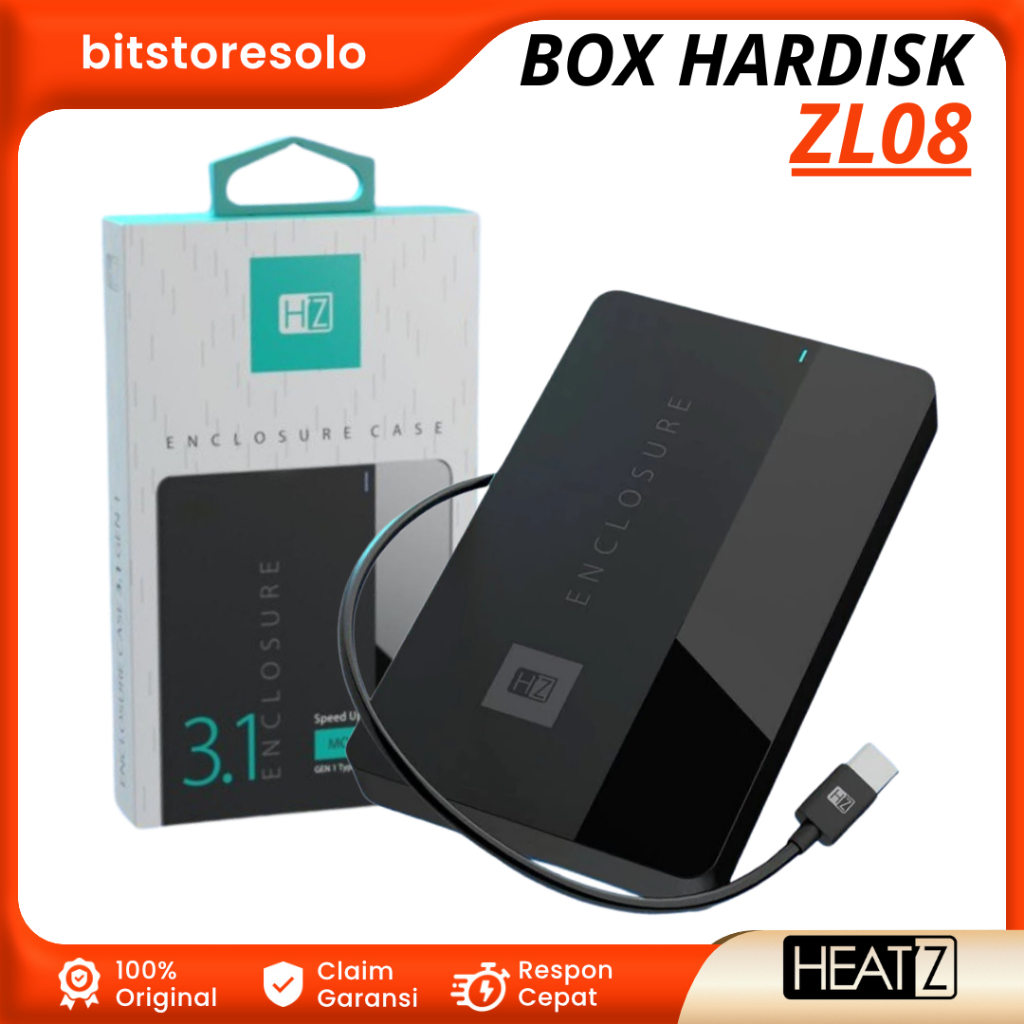 Heatz ZL08 3.1 HDD Enclosure Box Case Hardisk External