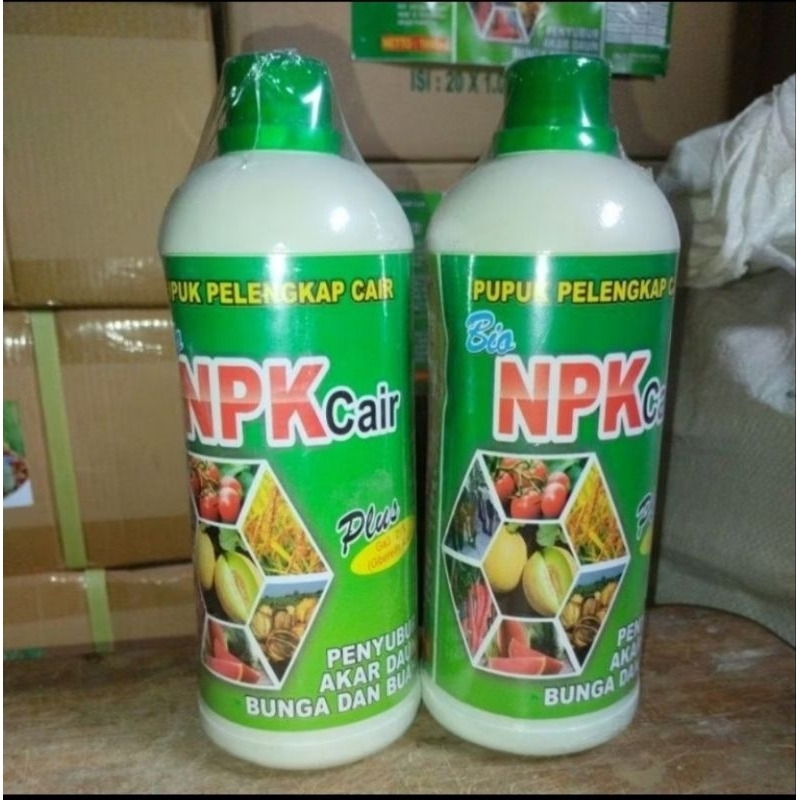 Pupuk NPK Cair Bio NPK Plus Ga3 1L