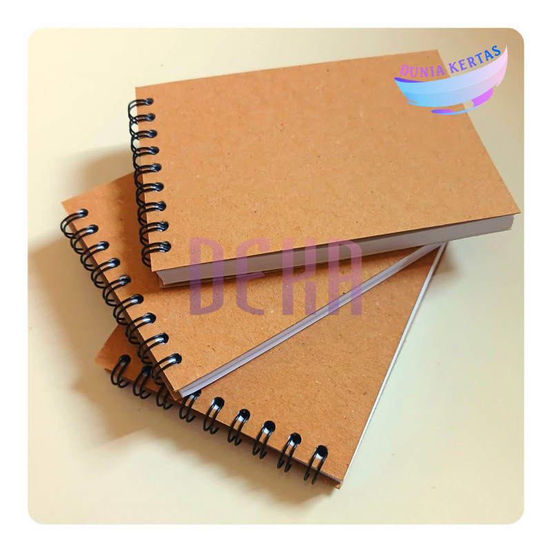 

BUKU GAMBAR SKETSA B7 / SKETCHBOOK BROWN / SKETCHBOOK B7 BROWN / SKETCHBOOK MINI RING ATAS