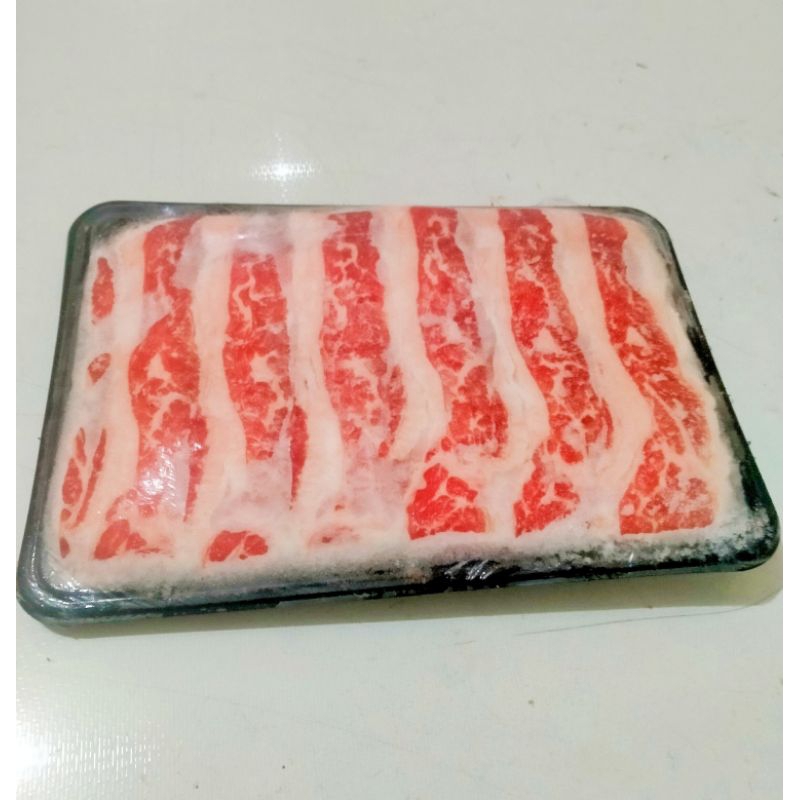 

Daging sapi slice yoshinoya (lemak) 500gr