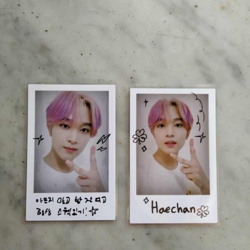 Polaroid Haechan NCT Dream set