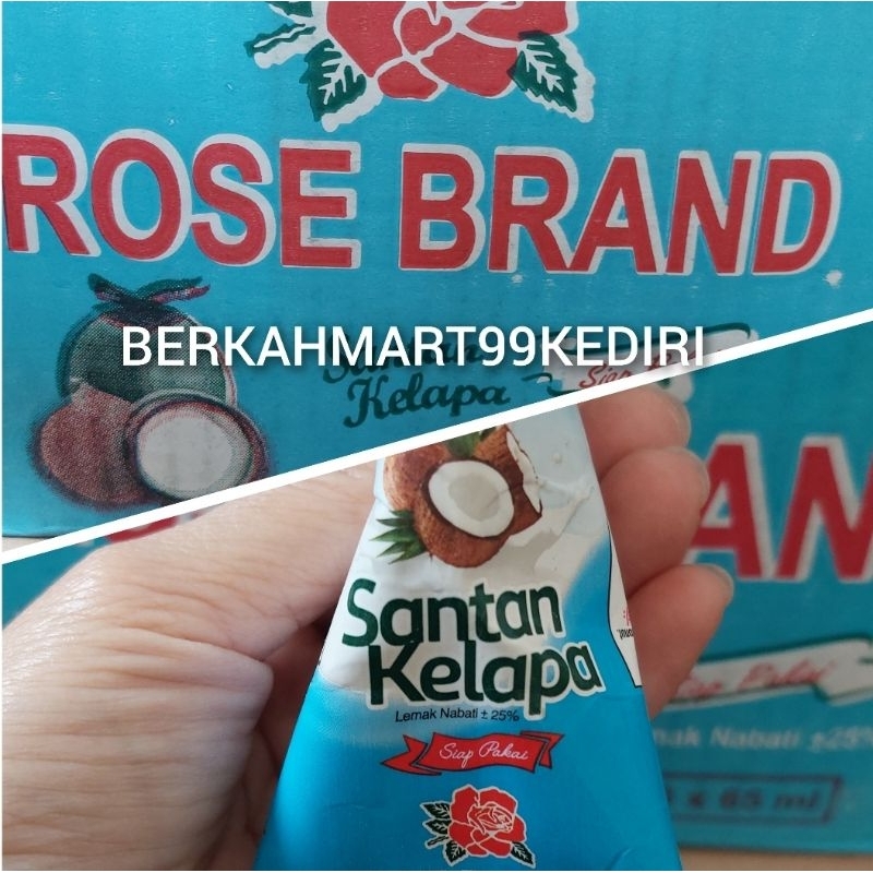

Santan Rose brand 1 dus isi 36 pcs kemasan 65 ml